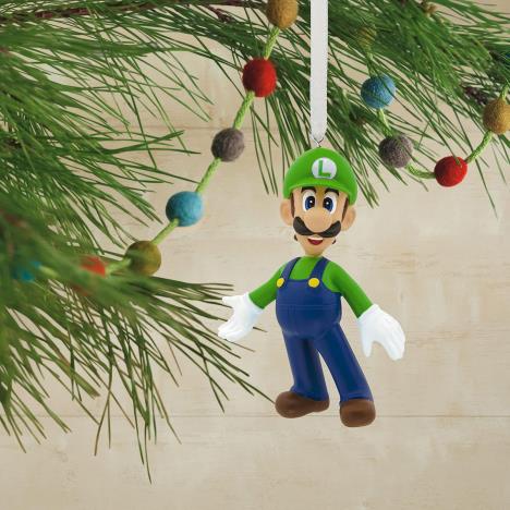 Super Mario Bros Luigi Hanging Resin Figure Extra Image 2